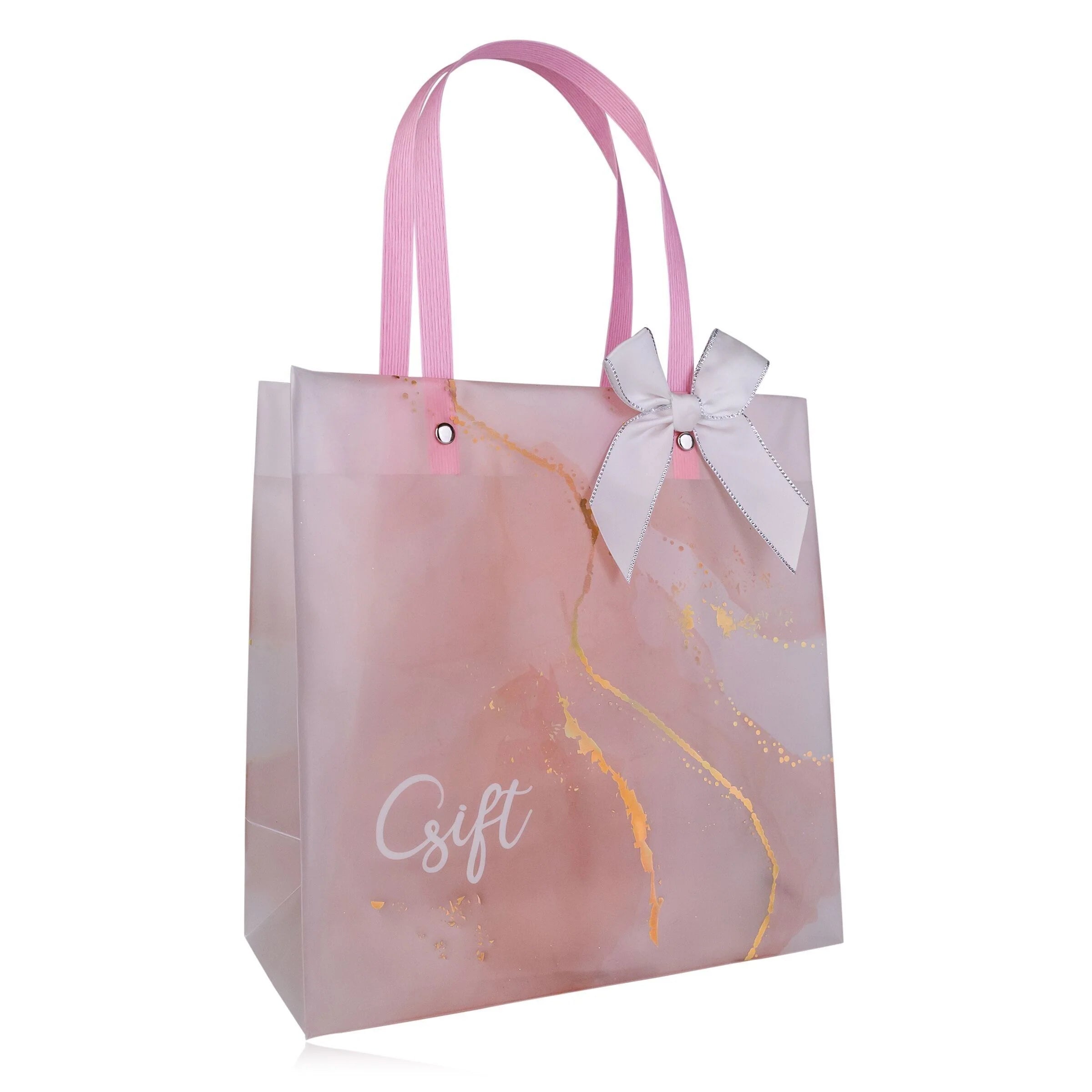 Sacs cadeau marbre  22 x 21,5 x 10 cm